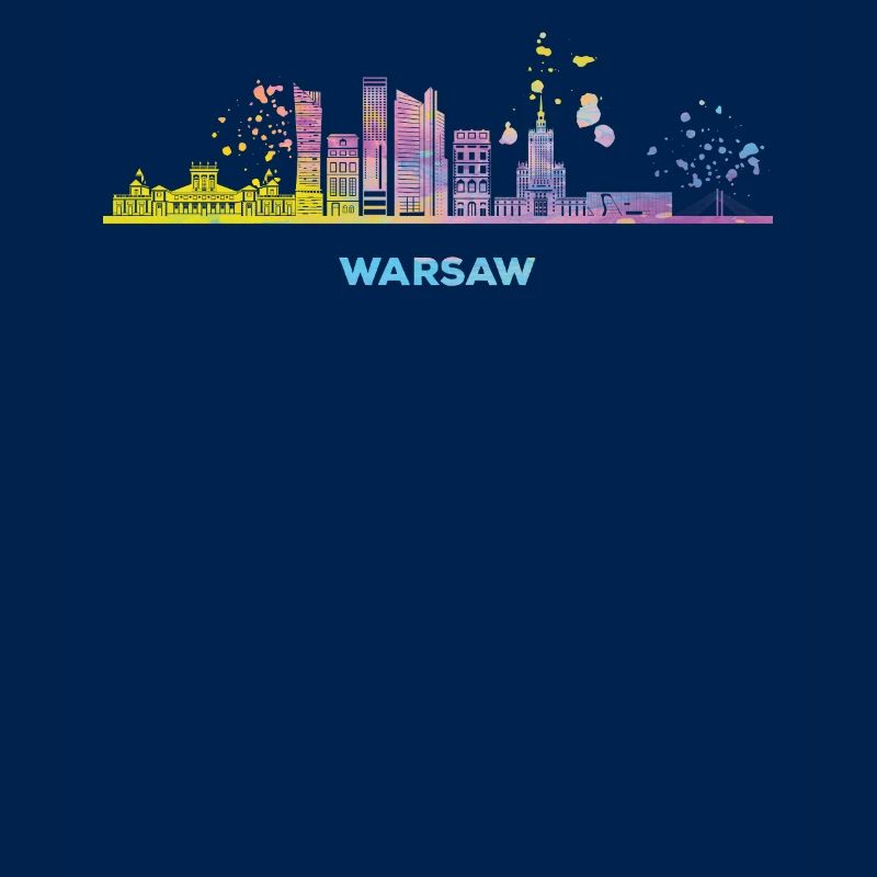 Varsovie Skyline Varsovie
