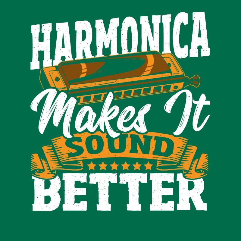 Harmonica Makes It Sound Better Harmonica Player