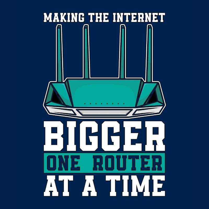 Network Engineer Making The Internet Computer Geek