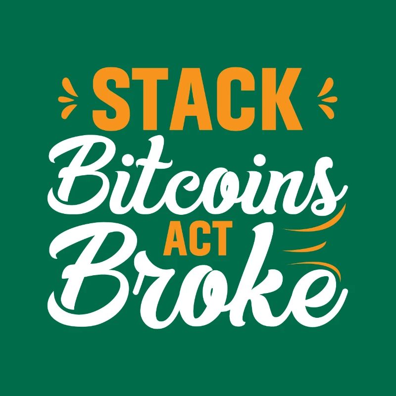 Stack Bitcoins Oder Sei Pleite