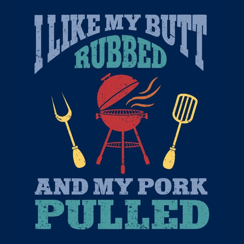 BBQ Pulled Pork Schwein Grill