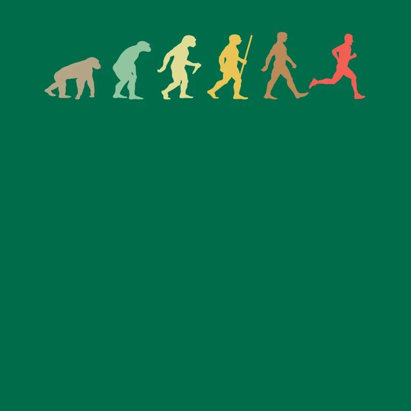 Run Retro Running Evolution Funny Runner Marathon