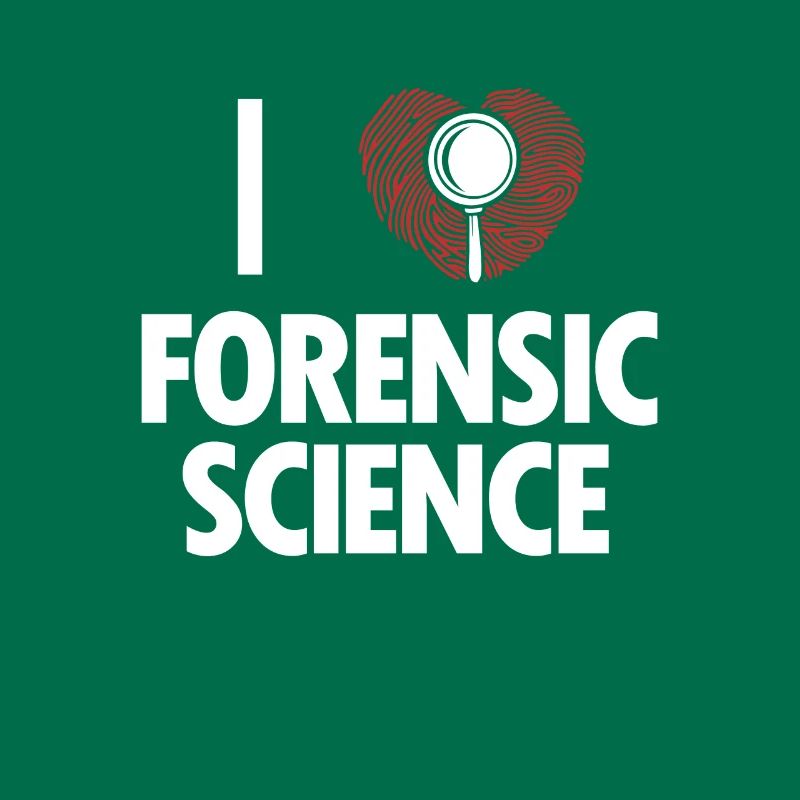 I Love Forensic Science IT Forensics Dactyloscopy