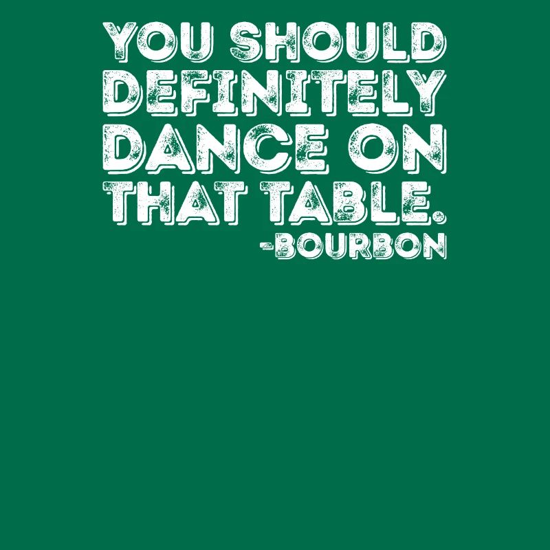 Vous devriez absolument danser sur cette table de bourbon