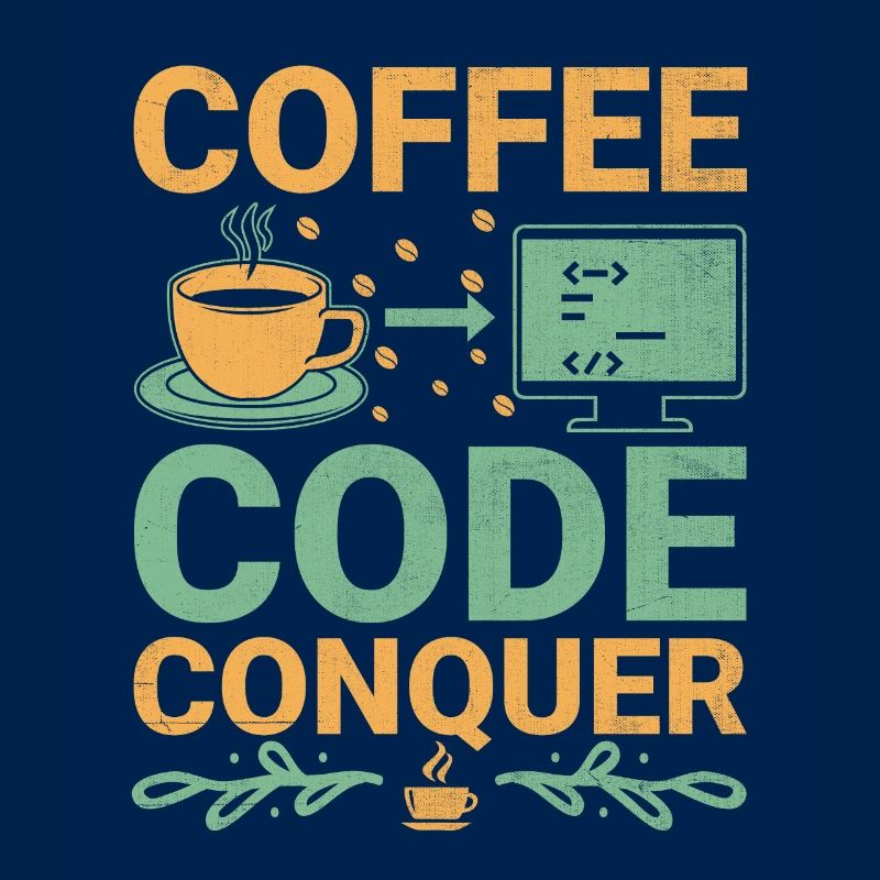 Coffee Coding Programmer Coder Developer Nerd Coff