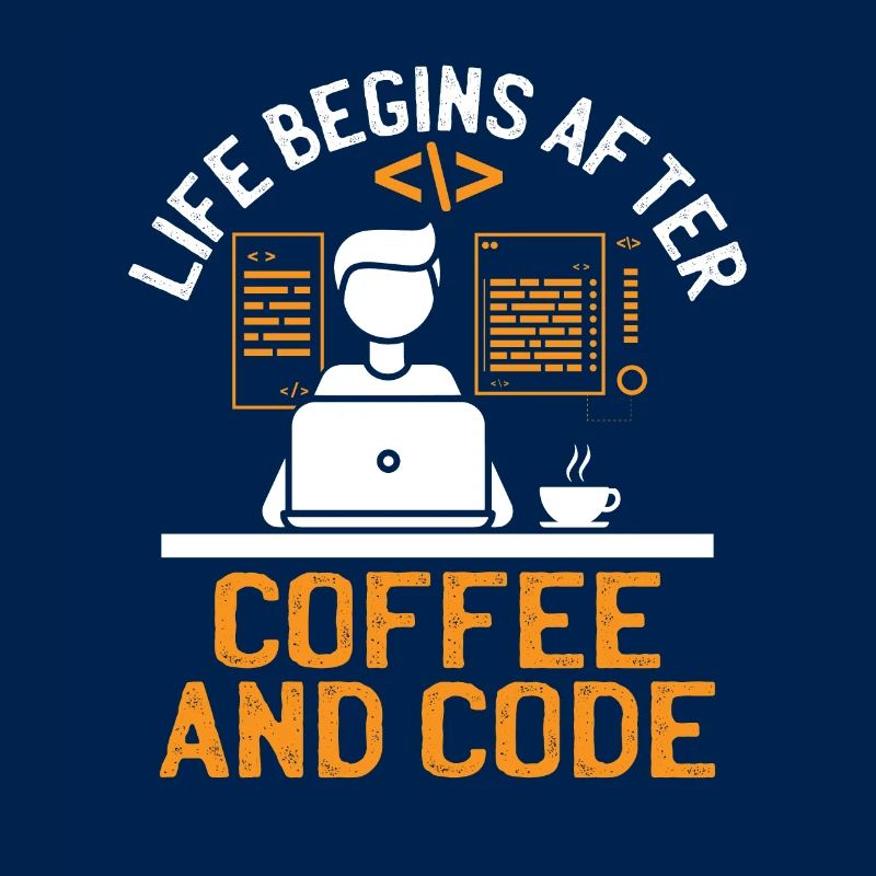 Coffee Coding Programmer Coder Developer Nerd Coff