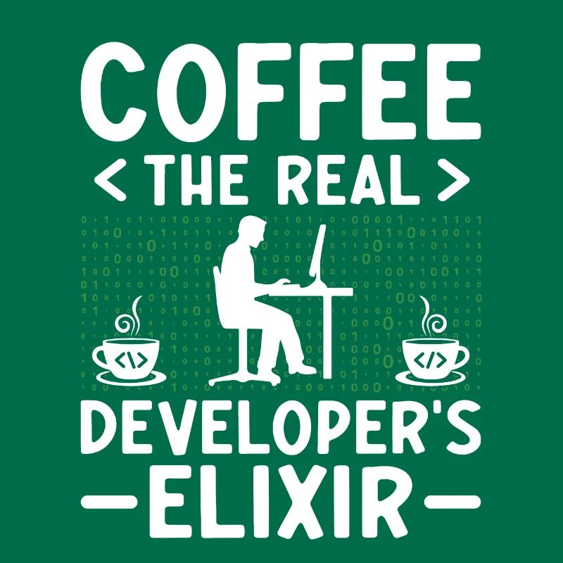 Café Codage Programmeur Codeur Développeur Nerd Coff