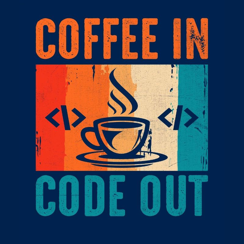 Coffee Coding Programmer Coder Developer Nerd Coff