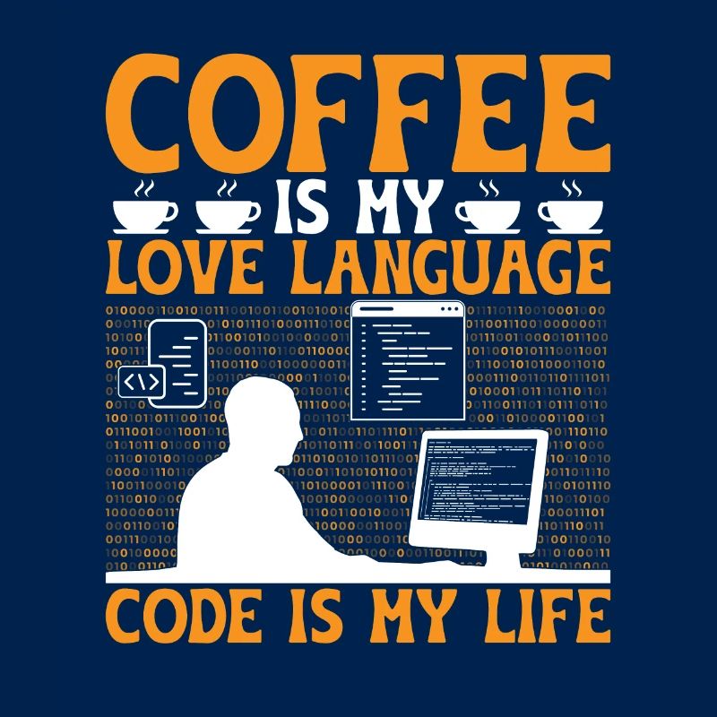 Coffee Coding Programmer Coder Developer Nerd Coff