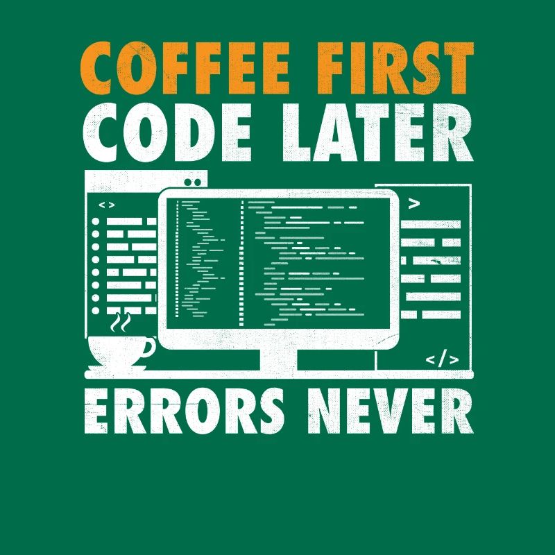 Coffee Coding Programmer Coder Developer Nerd Coff