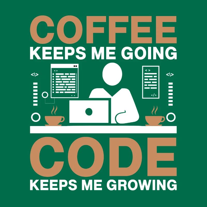 Coffee Coding Programmer Coder Developer Nerd Coff