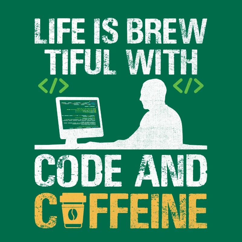 Café Codage Programmeur Codeur Développeur Nerd Coff