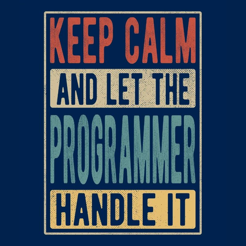 Programmierer Retro Geschenk