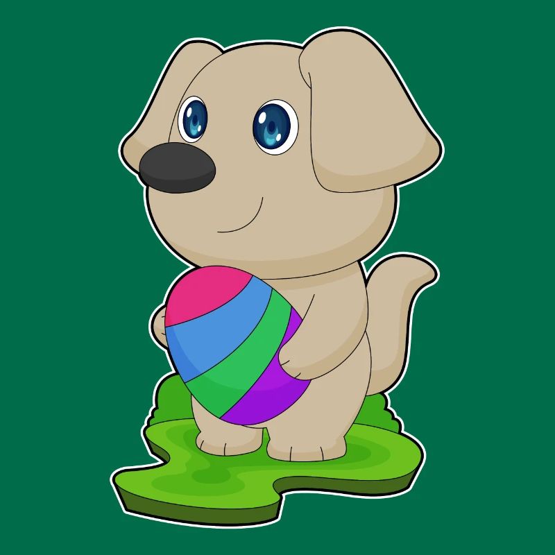 Dog Easter Easter Egg