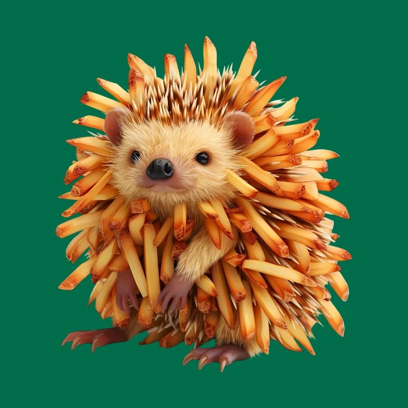 Frites hérisson