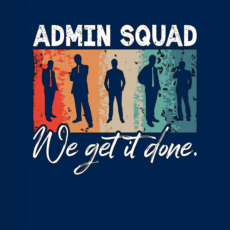 Admin Assistant Admin Squad We Get Retro Secretary