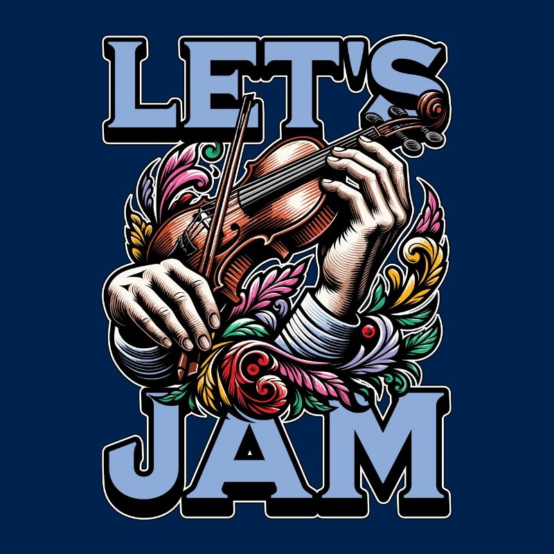 Fiddle Let's Jam String Instrument Fiddle Player