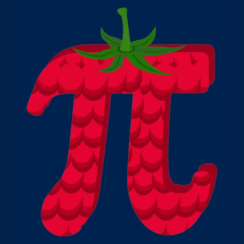 Raspberry Funny Pi Day Pie Math Lover Fruit