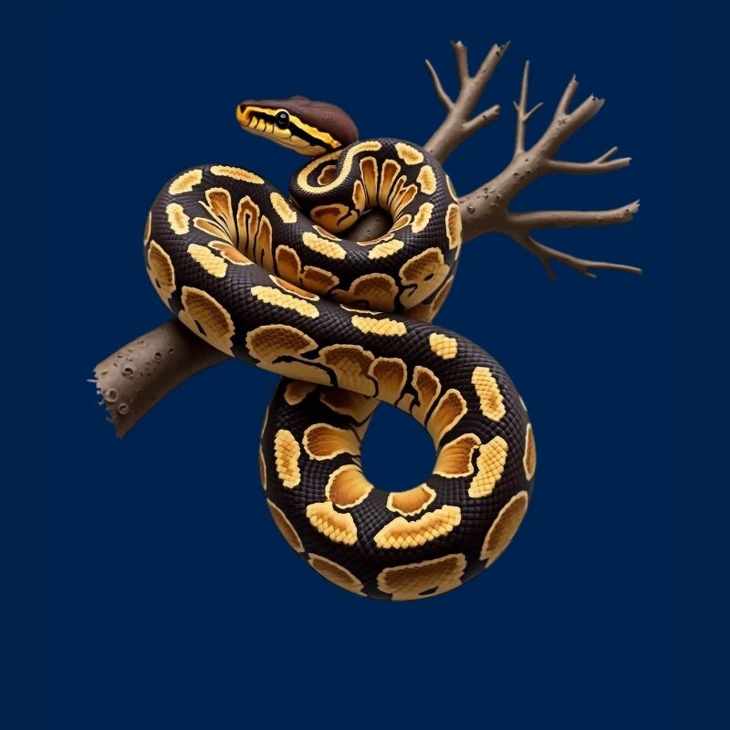 Königspython Schlangen Liebhaber Terrarium Python