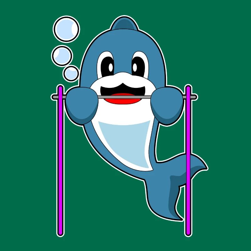 Dolphin Bodybuilder Pull-ups
