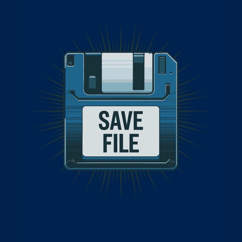 Save Disk Diskette 90s PC für einen Computer