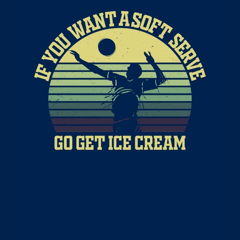 Wenn Sie ein Softeis wollen, holen Sie sich Eis