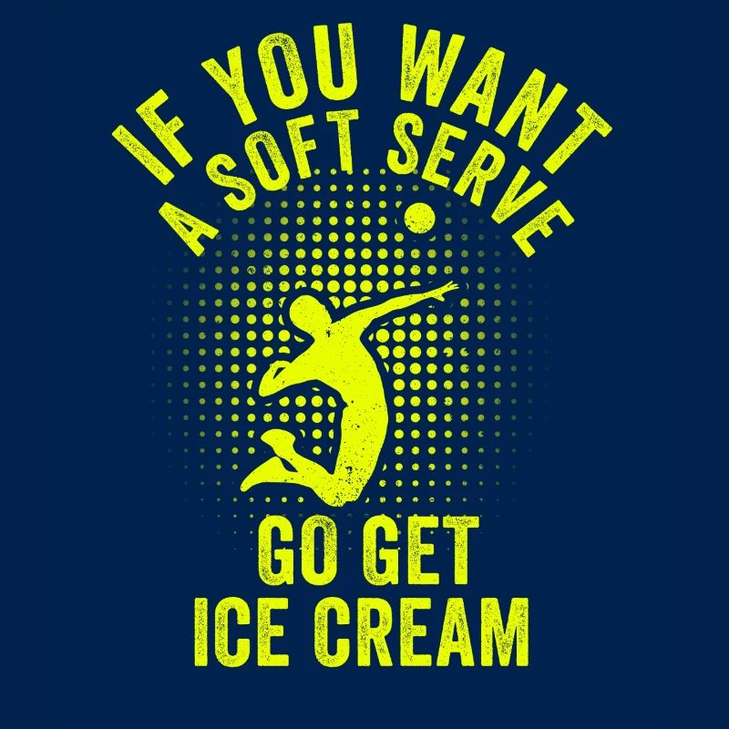 Wenn Sie ein Softeis wollen, holen Sie sich Eis