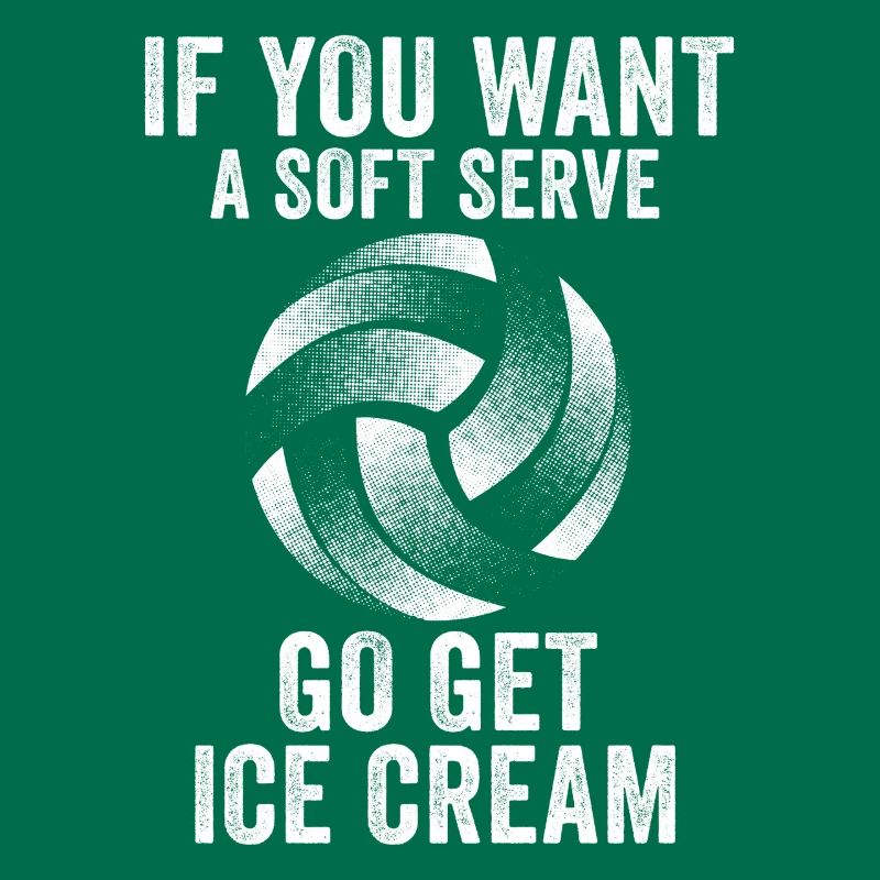 Wenn Sie ein Softeis wollen, holen Sie sich Eis
