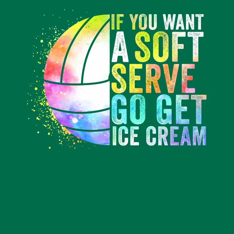 Wenn Sie ein Softeis wollen, holen Sie sich Eis