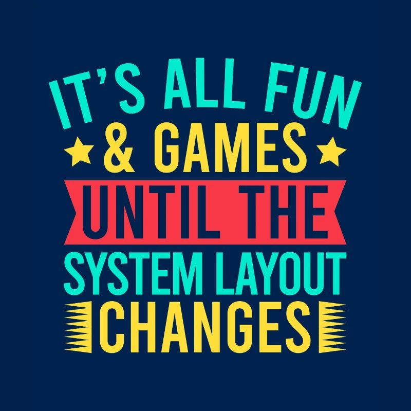 Insurance Agent System Layout Changes Funny