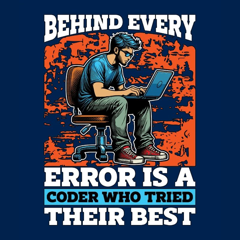 Coder Behind Every Error Is A Coder Web Developer