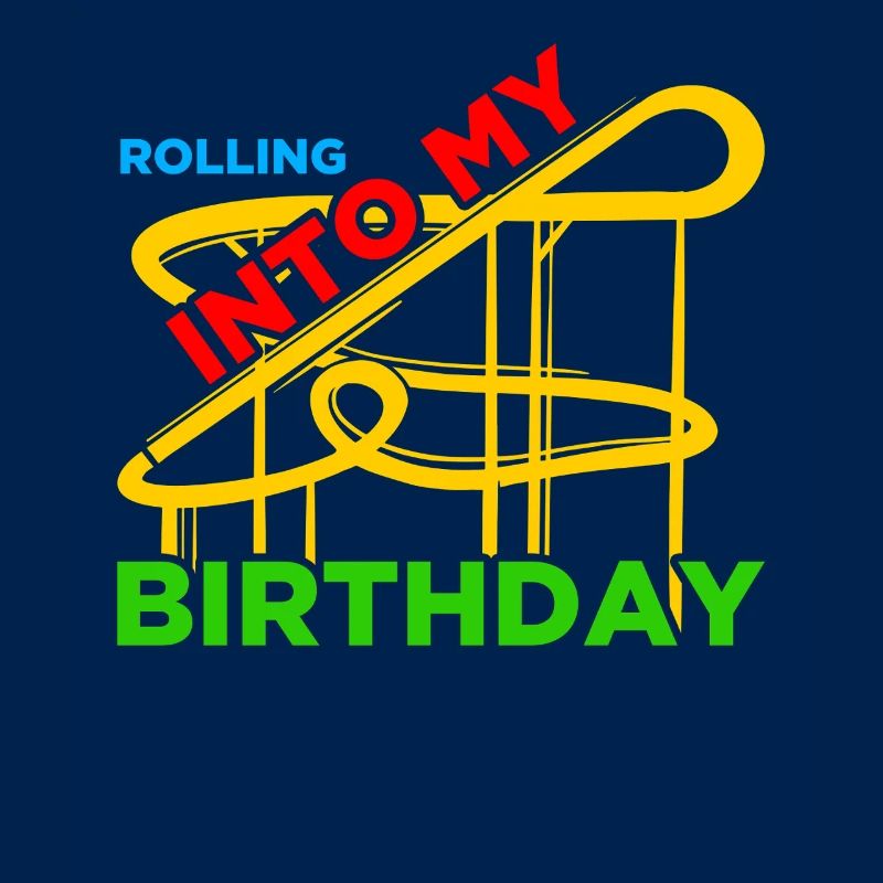 Rolling into Freizeitpark Rollercoaster Achterbahn