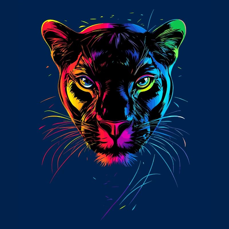 Panther Leopard Raubkatze Süße Großkatze Panter