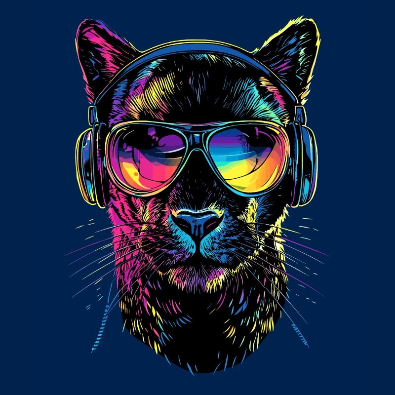 Panther Leopard Raubkatze Süße Großkatze Panter