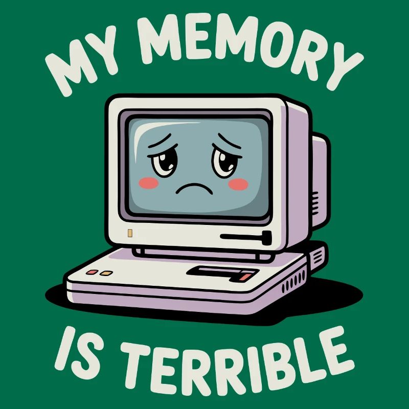 My Memory Is Terrible Funny Computer Funny Coding