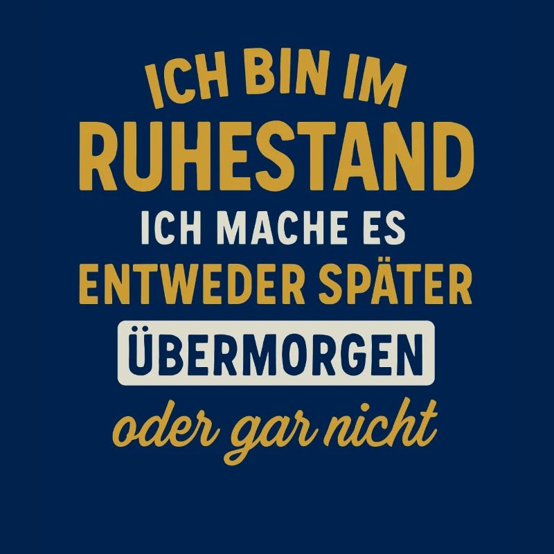 Ruhestand: Übermorgen oder gar nicht