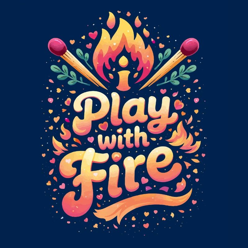 Jouer avec la conception typographique du feu