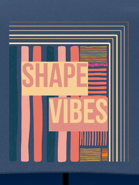 Shape Vibes Farbblockprint