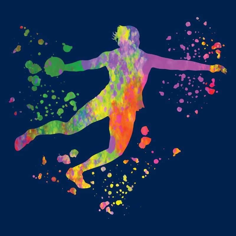 Diskuswerfer Colorsplash Diskuswurf