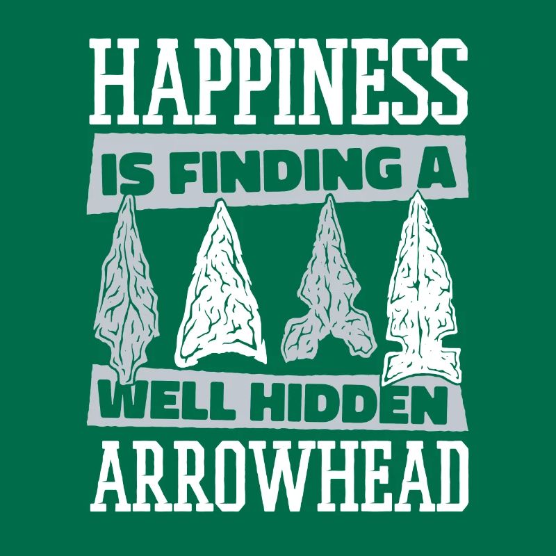 Le bonheur, c’est de trouver une pointe de flèche cachée