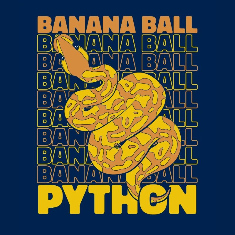 Boule de banane Python Serpent Python Boule de banane