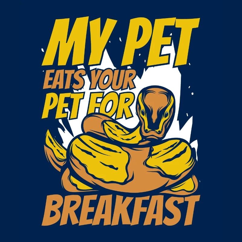My Pet Eats Your Pet For Breakfast Python Banana