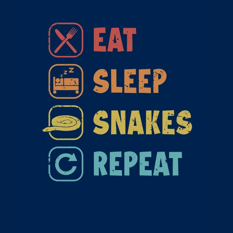 Eat Sleep Snakes Repeat Snake Python Banana