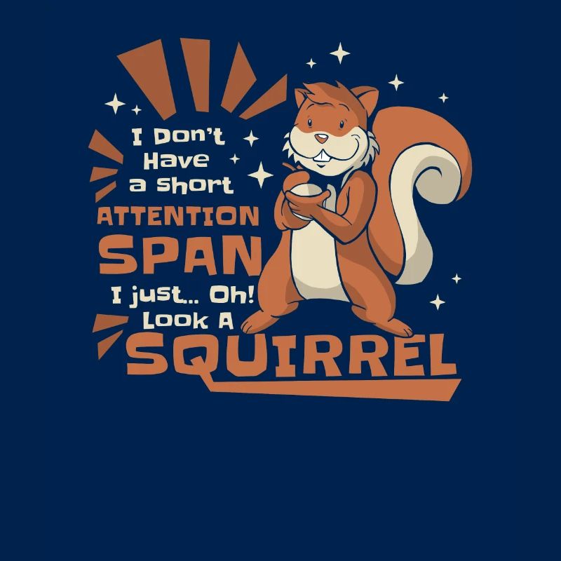 Don't Have A Short Attention Span Fox Squirrel