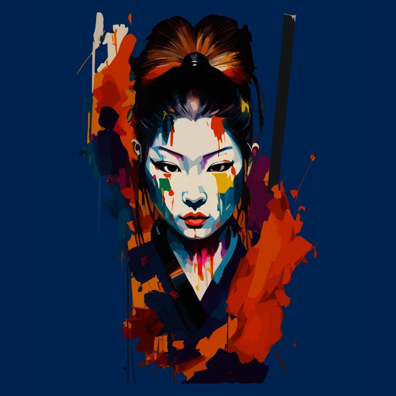 Samurai Warrior - Splash Art