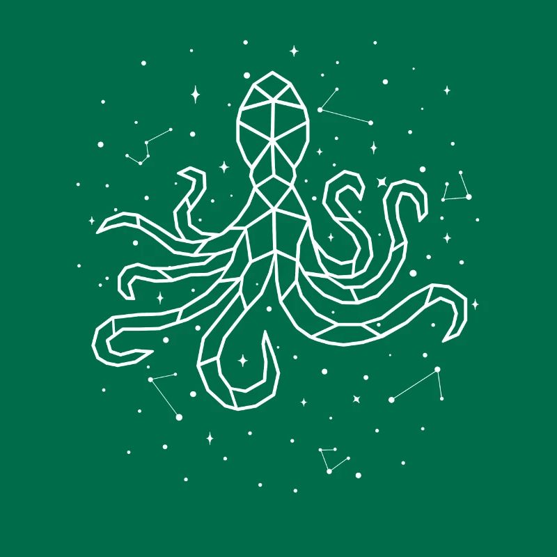 Sternbild Octopus Constellation Octopodes