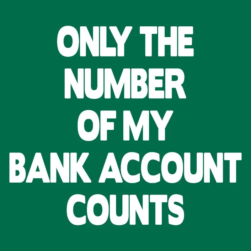 Seul le numéro de mon compte bancaire compte