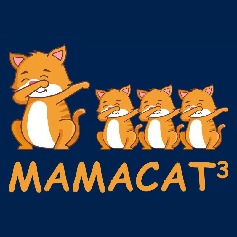 Schwanger werdene Mutter Drillinge Katze