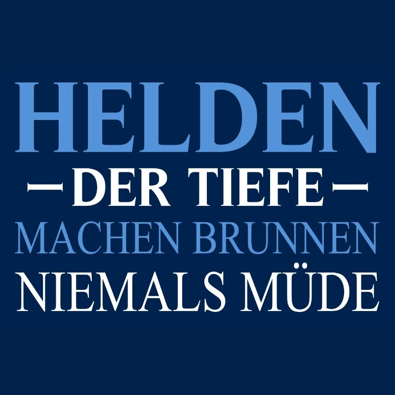 Constructeur de puits disant héros La construction du puits profond