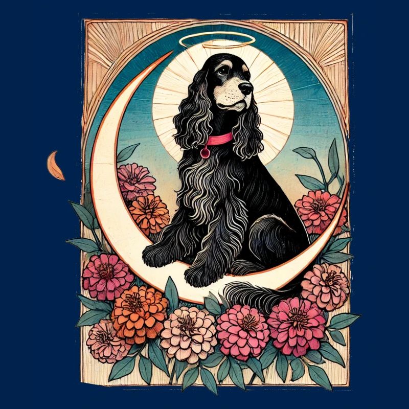 Schwarzer Cocker Spaniel